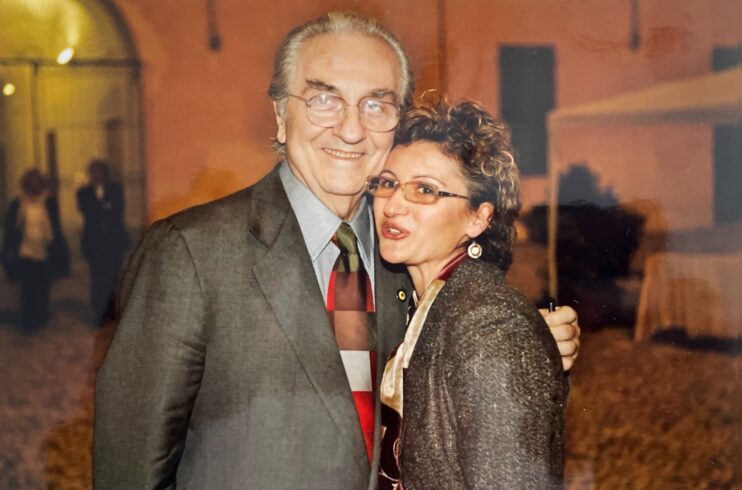 Dorina Burlacu e Gualtiero Marchesi | Chef Reggio Emilia